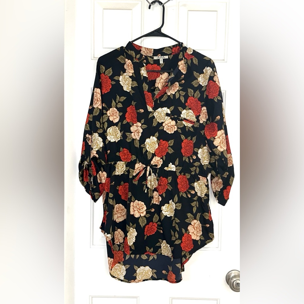 💋 Floral Babydoll Top